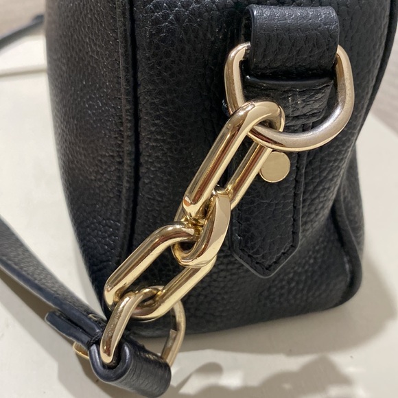 KATE SPADE “Mulberry Street Darian” Black Pebbled Leather Crossbody Bag - Picture 5 of 14